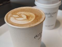 姜糖拿铁【圣诞特饮】-dotcom coffee古点咖啡(致真大厦店)