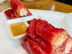 金沙鲜虾红米肠粉-喜粤糖朝餐厅(三八广场店)
