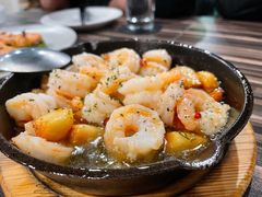 虾仁焗橄榄油-BomBa意大利餐厅