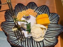 芒果糯米饭配雪糕-Tegu泰古莲·泰国餐厅(红山6979店)