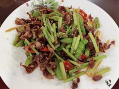 爆炒鸡胗-东顺全羊坊烧烤炒菜莜面(张北店)