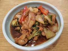 时蔬爆三鲜-去茶去餐厅(中央大街店)