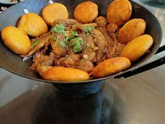 小黄鱼贴饼子-张大嘴菜馆(庞各庄店)