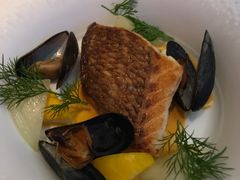 日本真鲷鱼搭配青口-AZUR聚(香格里拉饭店)