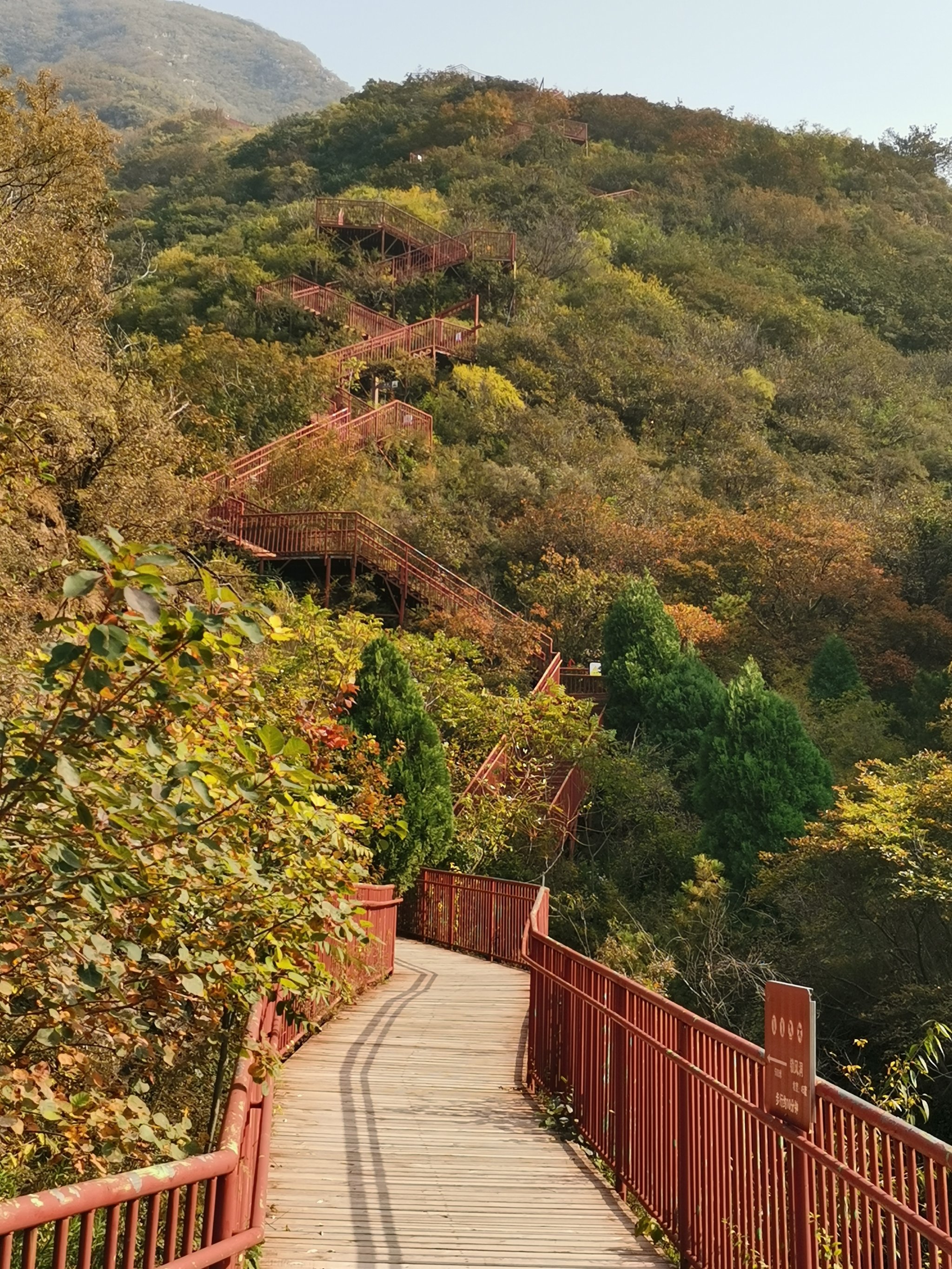 舞彩浅山峪子沟景区图片