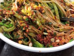 油泼菠菜面-老陈婆手工面庄