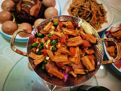干锅腐竹腊肉-民天酒楼(吕家营店)