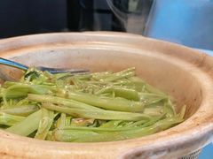 虾酱空心菜-皇朝会.经典传统粤菜(外滩店)