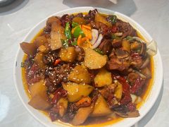 大盘鸡面-一醒·手工面·西北传统小吃(新南凯德店)