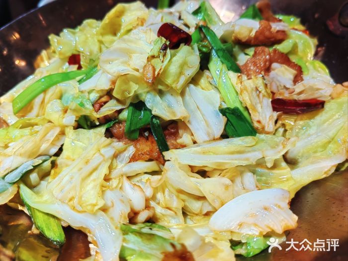 客庄民间菜(古美路店)干锅手撕包菜图片