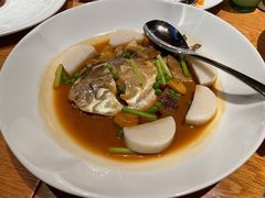 鲳鱼烧年糕-新荣记(西溪湿地店)