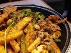 干锅牛蛙-渝蛙馆(新百店)