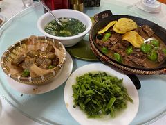 -胡老三家土菜馆·老店地方特色菜·招牌茅山地锅老鹅