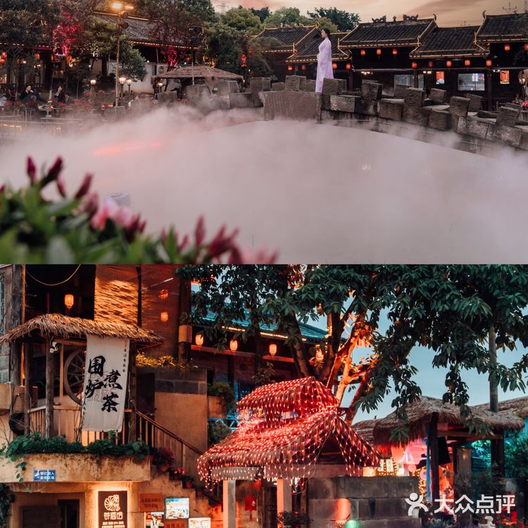 重庆小众拍照地｜隐藏在南山上的花海火锅公园