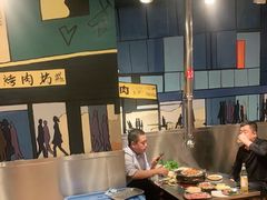自助取餐区-英雄故事地摊烤肉(马驹桥店)