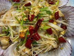 油泼扇贝-来之顺海鲜菜馆·青岛菜·始于1993(栈桥店)