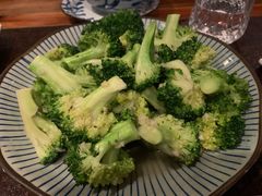 蒜蓉炒西兰花-上楼私房菜(院士路店)