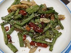 馕炒豆角-石榴花新疆清真餐厅(莫愁湖店)