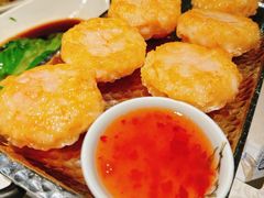 手打原味鲜虾饼-维园悦谱·海派家常菜(乌鲁木齐南路店)