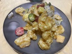 云雾芥香虾球-大眼锅贴水饺(河东店)