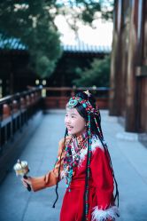 -后宫·古装汉服京剧儿童亲子全家福摄影