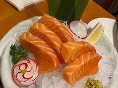 三文鱼刺身-有喜屋·烧鸟·居酒屋(三钢里店)