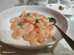 清炒手剥河虾仁-月湖翠·上海菜(思南公馆淮海店)