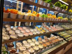 自助取餐区-晓沸牛肉海鲜小火锅(白湖亭万达广场店)