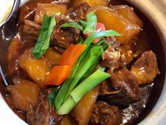 砂锅萝卜闷牛腩-镇江苏宁万豪酒店-苏筵中餐厅