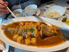 自制年糕烧深海大黄鱼-逸道(益丰·外滩源店)