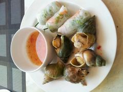 翡翠螺　越南春卷-广州中心皇冠假日酒店-环市食坊·海鲜自助餐厅