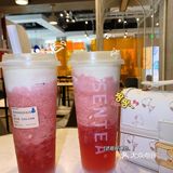 治愈夏天的饮品：森茶的冰桃🍑瓜瓜🍉一定要喝[胜利]
