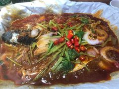 -卢渔翁纸包·脆皮烤活鱼(麓谷小镇店)