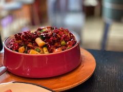 宫爆板筋-山石榴·贵州菜(丰盛里店)