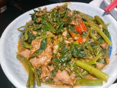 沙茶牛肉-巷语私房料理(华一实业大厦店)