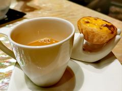 餐后葡挞配奶茶-8餐厅(新葡京酒店)