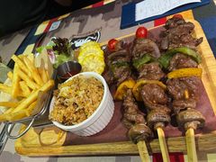 烤牛肉串拼盘套餐-遇见西木美式餐厅(体育路店)