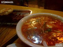 2011-1-19冷冷夜里一碗酸辣鸡蛋汤-光明巷里木烤肉