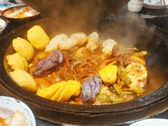 山鸡排骨锅-鱼窝棚柴火铁锅炖(富山屯店)