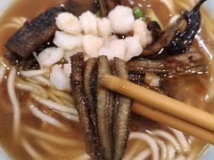 虾爆鳝面-奎元馆.百年奎元.非遗传承(西湖边的解放路店)