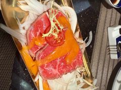 霜降雪花牛肉刺身-極上萬膳·日料放题(海岸城店)