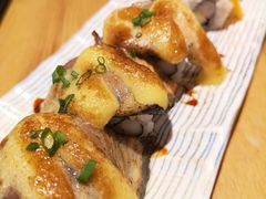 三文鱼皮寿司-万岁寿司(万国店)