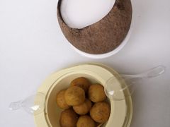 -椰爺爺·椰子冻砵仔糕