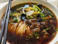 牛肉素浇面-刘长兴(逸仙桥店)