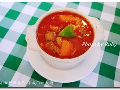 罐焖牛腩，56米。-小白桦西餐厅