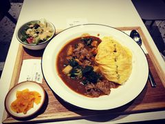 肥牛咖喱蛋包饭单人餐-池奈·日式咖喱蛋包饭(赛高店)