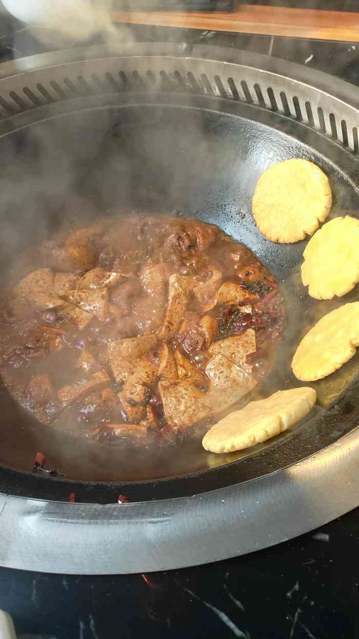 孙二娘地锅烤肉(政七街店)-"「羊肉」口感上佳,「五花肉」很入味,总之