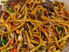 鲜辣炒笋干肥牛-荆九爷爆炒桥头三嫩(浙大店)