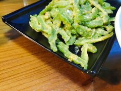 咸蛋黄焗苦瓜-华德来餐厅(集美店)