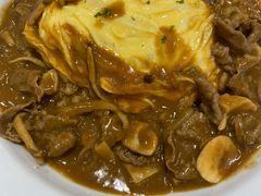 涮牛肉咖喱蛋包饭-CoCo壱番屋